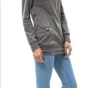 Women’s cowl neck tunic
